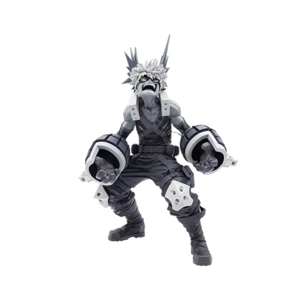 Figurine My Hero Academia - Katsuki Bakugo Super Master Stars Piece B&W Version 24cm