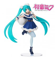 Figurine Vocaloid - Hatsune Miku Spm Miku Christmas 2020 Blue Ver 22cm