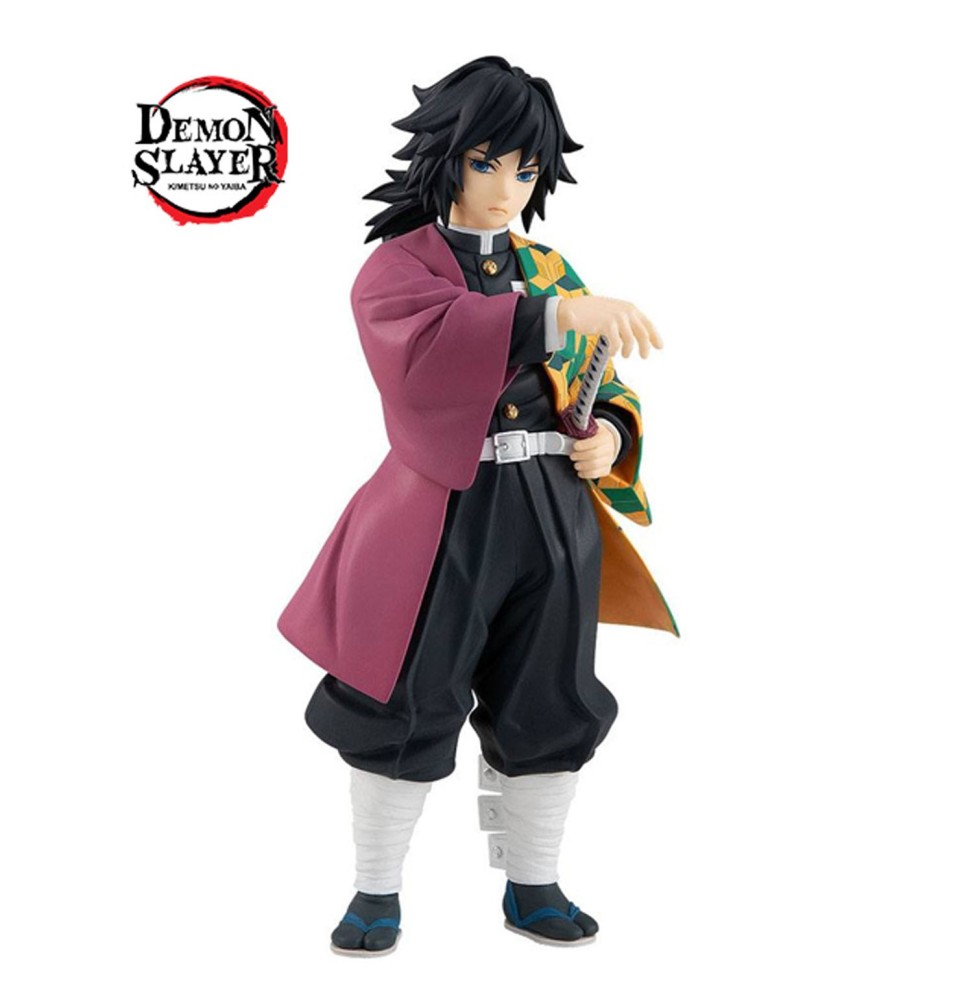 Figurine Demon Slayer Kimetsu No Yaiba - Giyu Tomioka 17cm