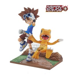 Figurine Digimon - Taichi & Agumon