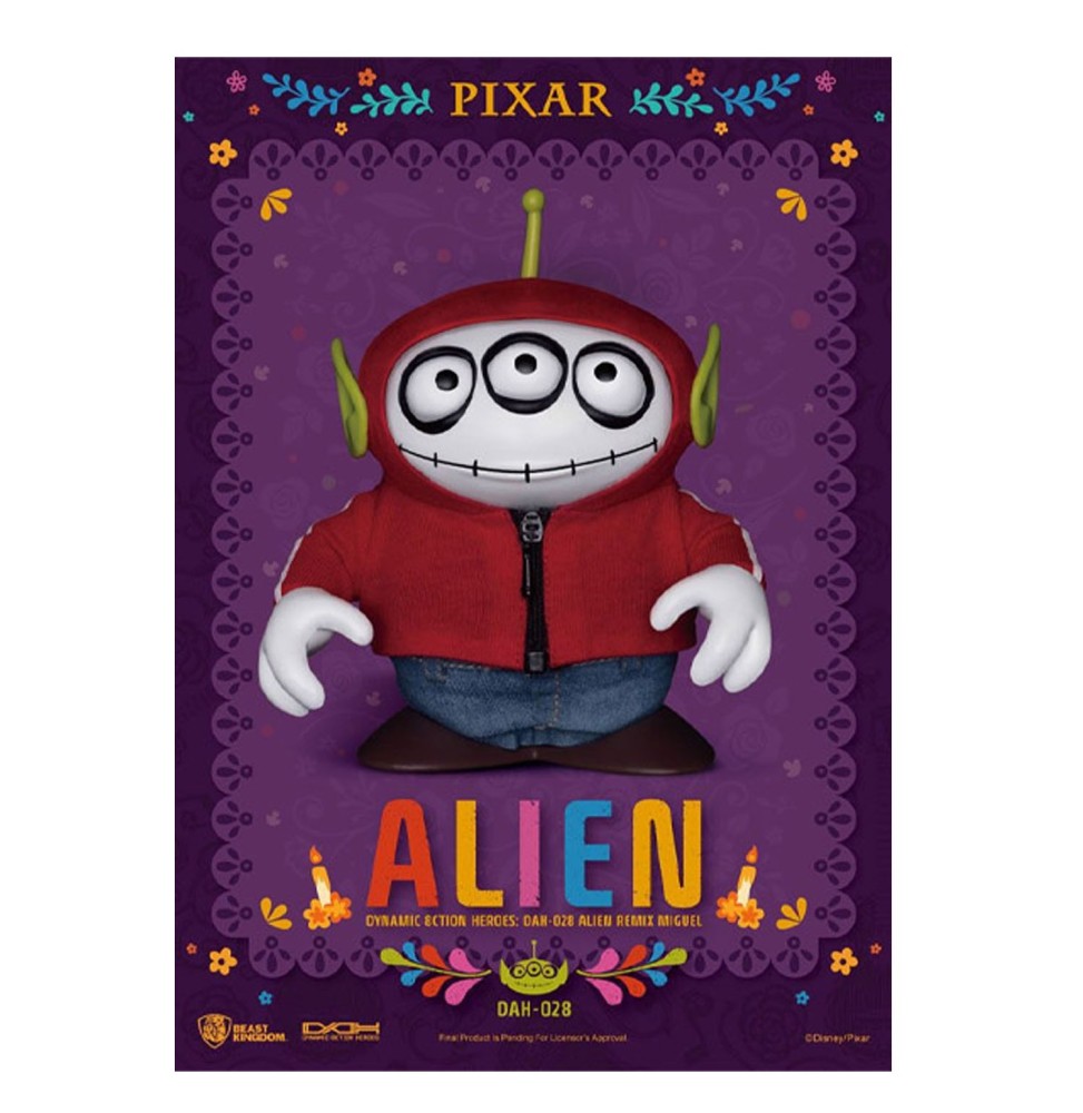 Figurine Disney Toy Story - Alien Remix Coco Miguel Dynamic Action Heroes 16cm