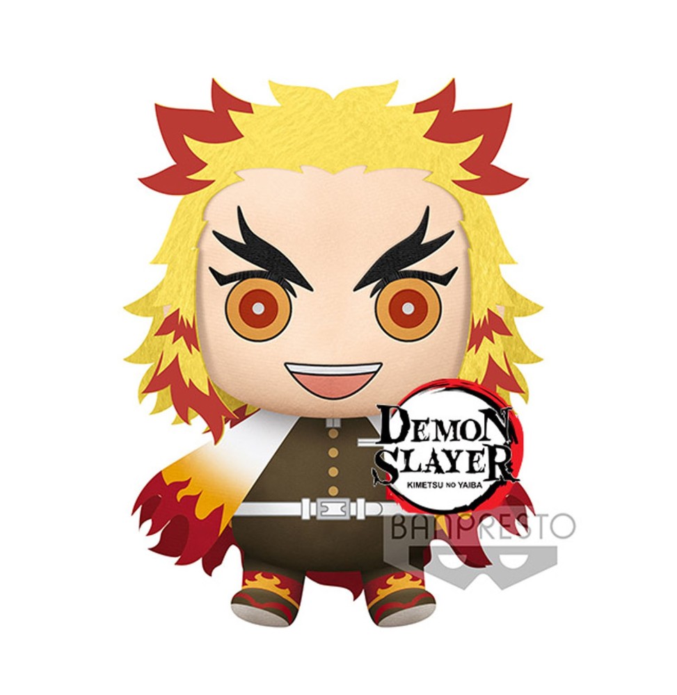 Figurine Demon Slayer Kimetsu No Yaiba - Kyojuro Rengoku Super Big Plush 32cm