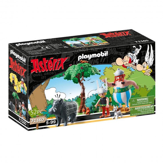 Figurine Playmobil Asterix - Chasse Au Sanglier