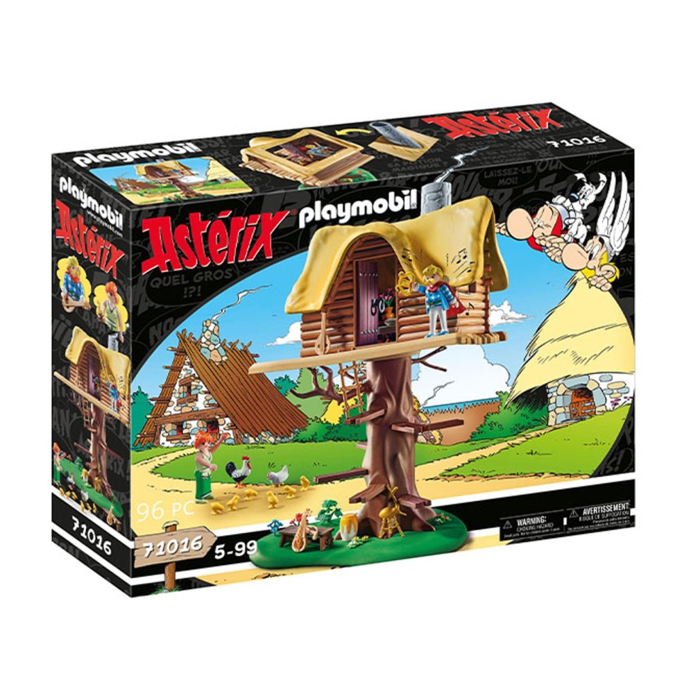 Figurine Playmobil Asterix - Hutte D'Assurancetourix