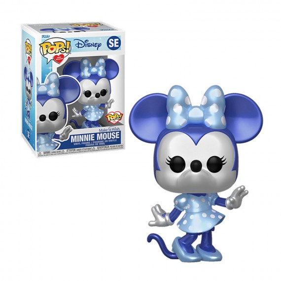 Figurine Disney - Minnie Mouse Metallic Make A Wish Pop 10cm
