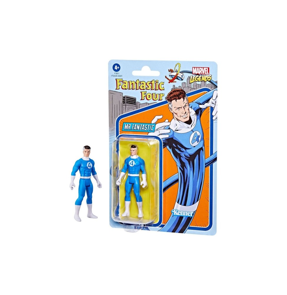 Figurine Marvel Legends - Retro Mr Fantastic 10cm