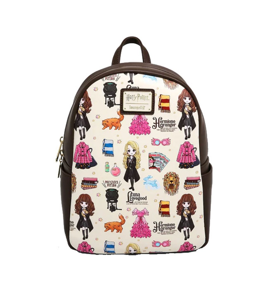 Mini Sac A Dos Harry Potter - Luna & Hermione Aop