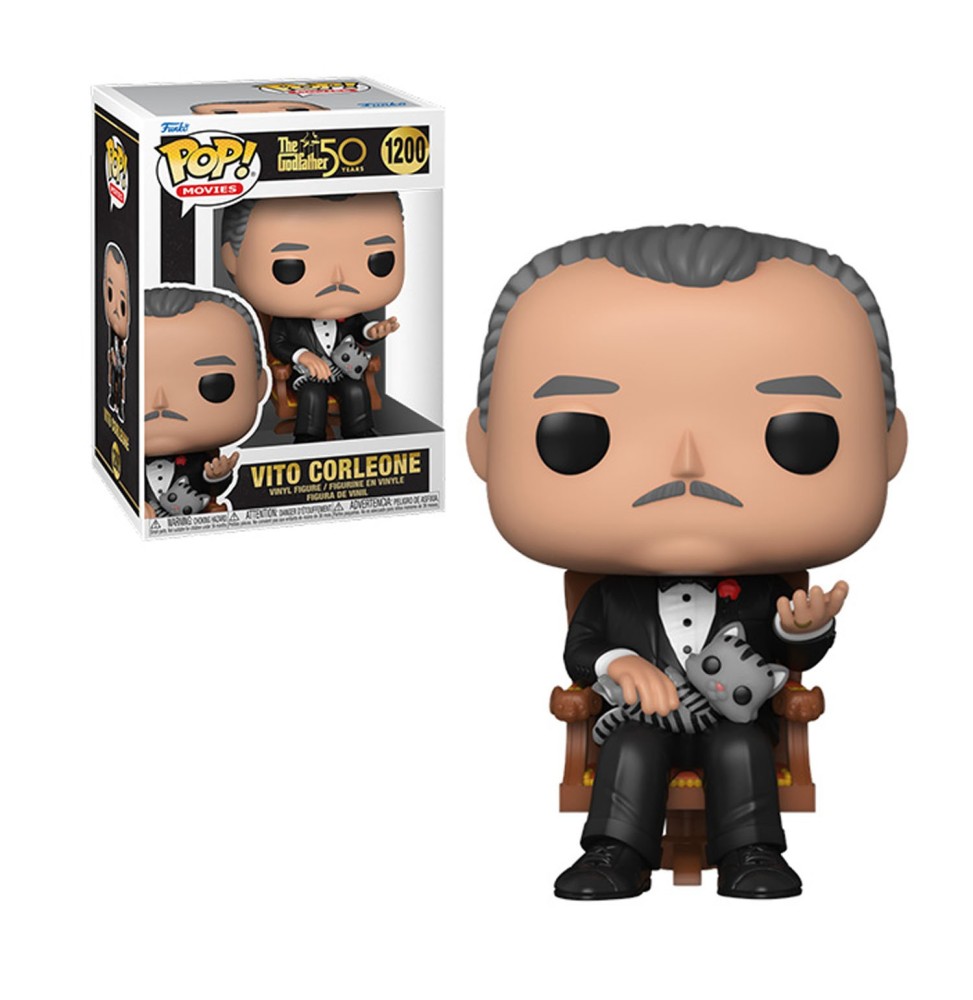 Figurine Godfather / Le Parrain 50Th - Vito Corleone Pop 10cm