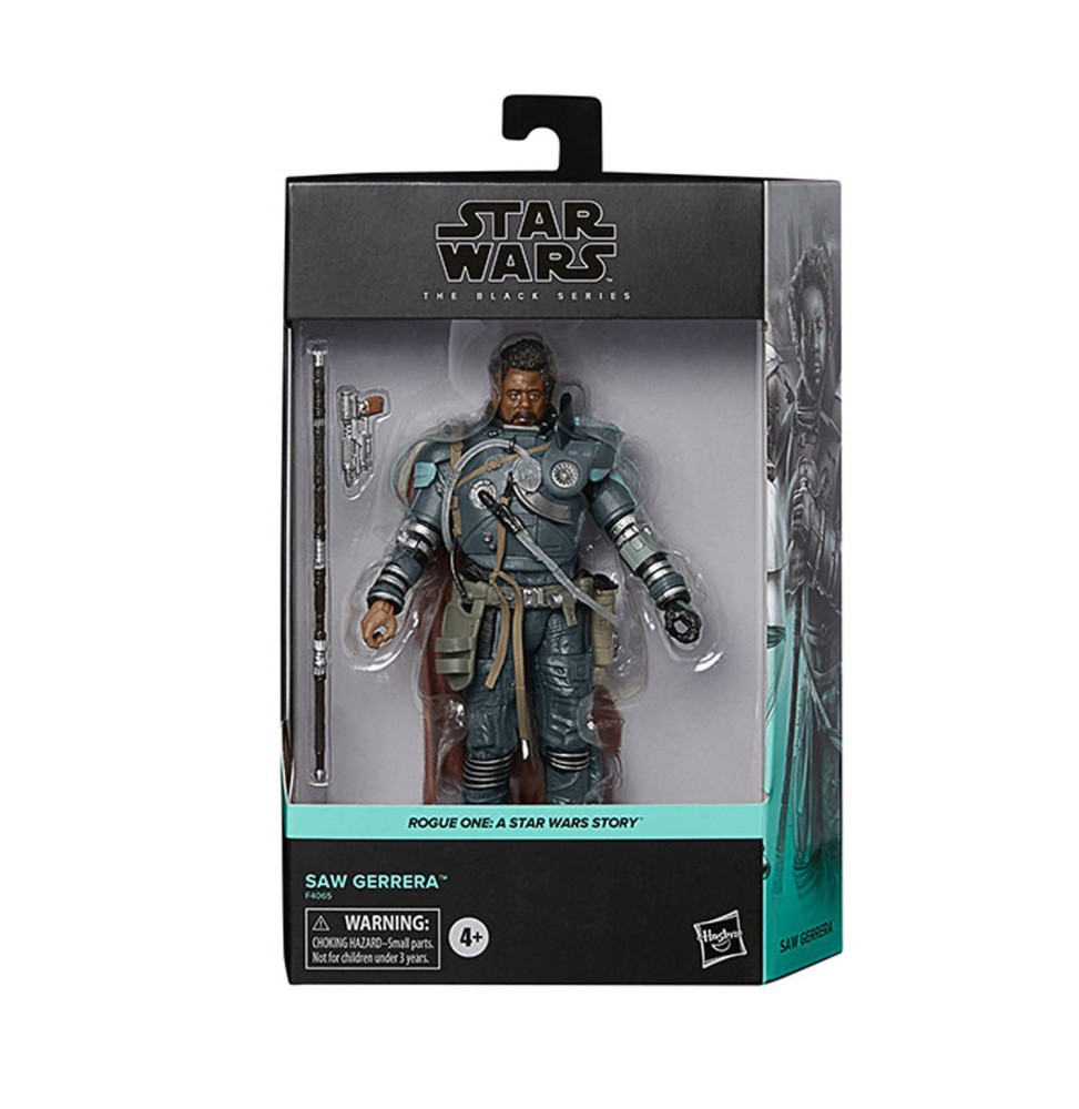 Figurine Star Wars Rogue One - Saw Gerrera Deluxe Black Series 15cm