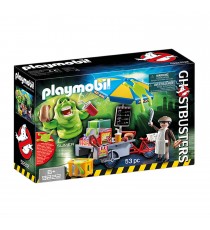 Figurine Playmobil Ghostbusters - Bouffe-Tout Stand Hot-Dog