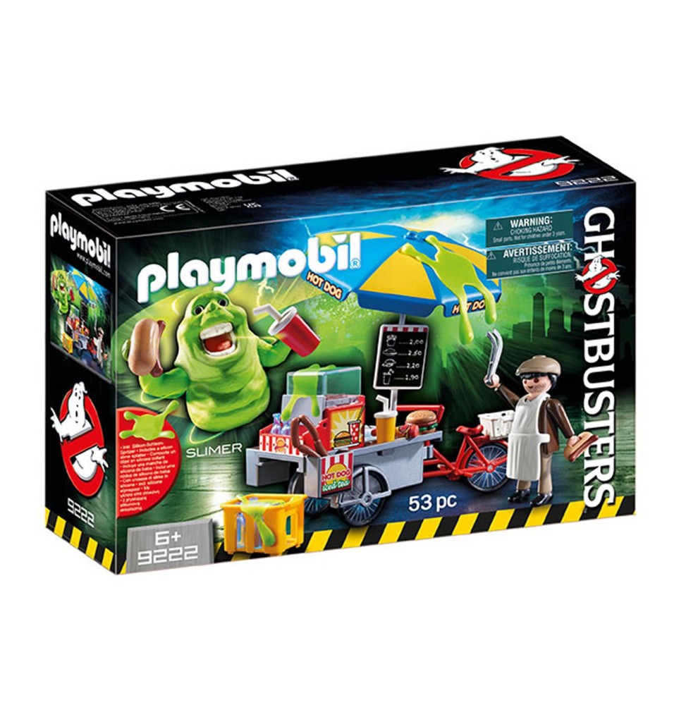 Figurine Playmobil Ghostbusters - Bouffe-Tout Stand Hot-Dog