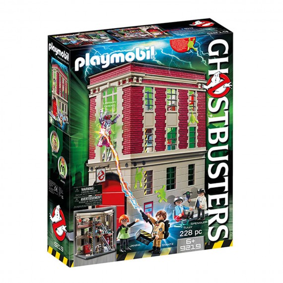 Figurine Playmobil Ghostbusters - Quartier Général
