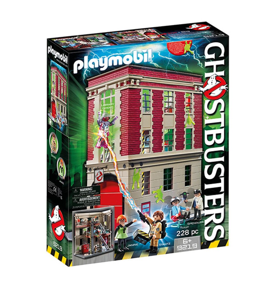 Figurine Playmobil Ghostbusters - Quartier Général