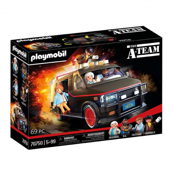 Figurine Playmobil Agence Tous Risques - Fourgon