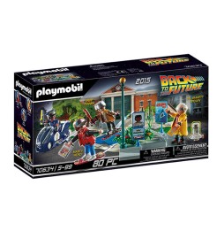 Figurine Playmobil Retour Vers Le Futur - Course D'Hoverboard