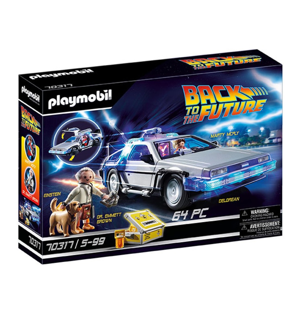 Figurine Playmobil Retour Vers Le Futur - Delorean