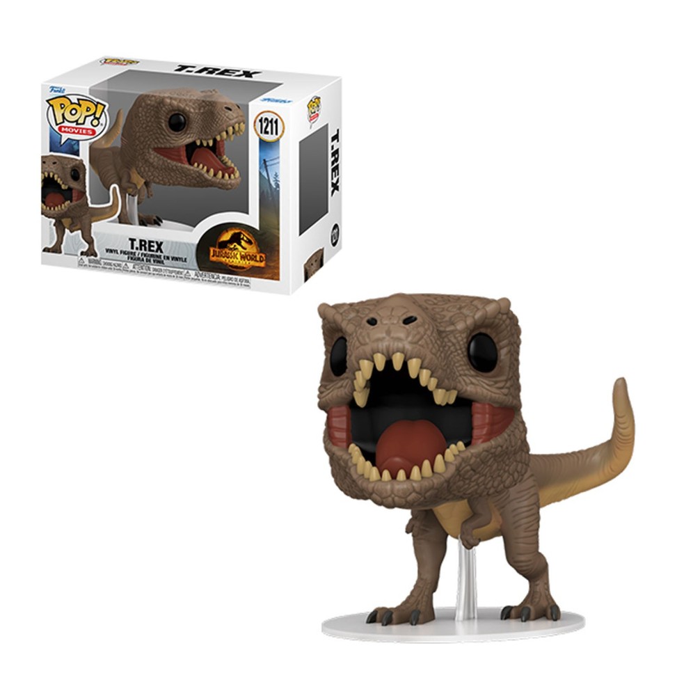 Figurine Jurassic World 3 - T-Rex Pop 10cm