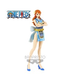 Figurine One Piece - Nami Wanokuni II Ver B Glitter & Glamours 25cm