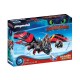 Figurine Playmobil Dreamworks Dragon - Racing Krokmou Et Harold 38cm