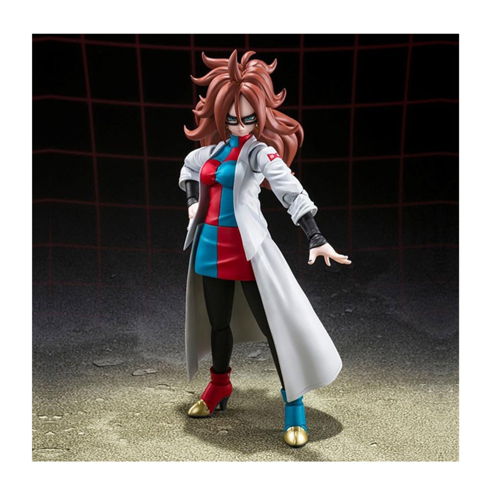 Figurine DBZ - Android 21 Lab Coat SH Figuarts 15cm