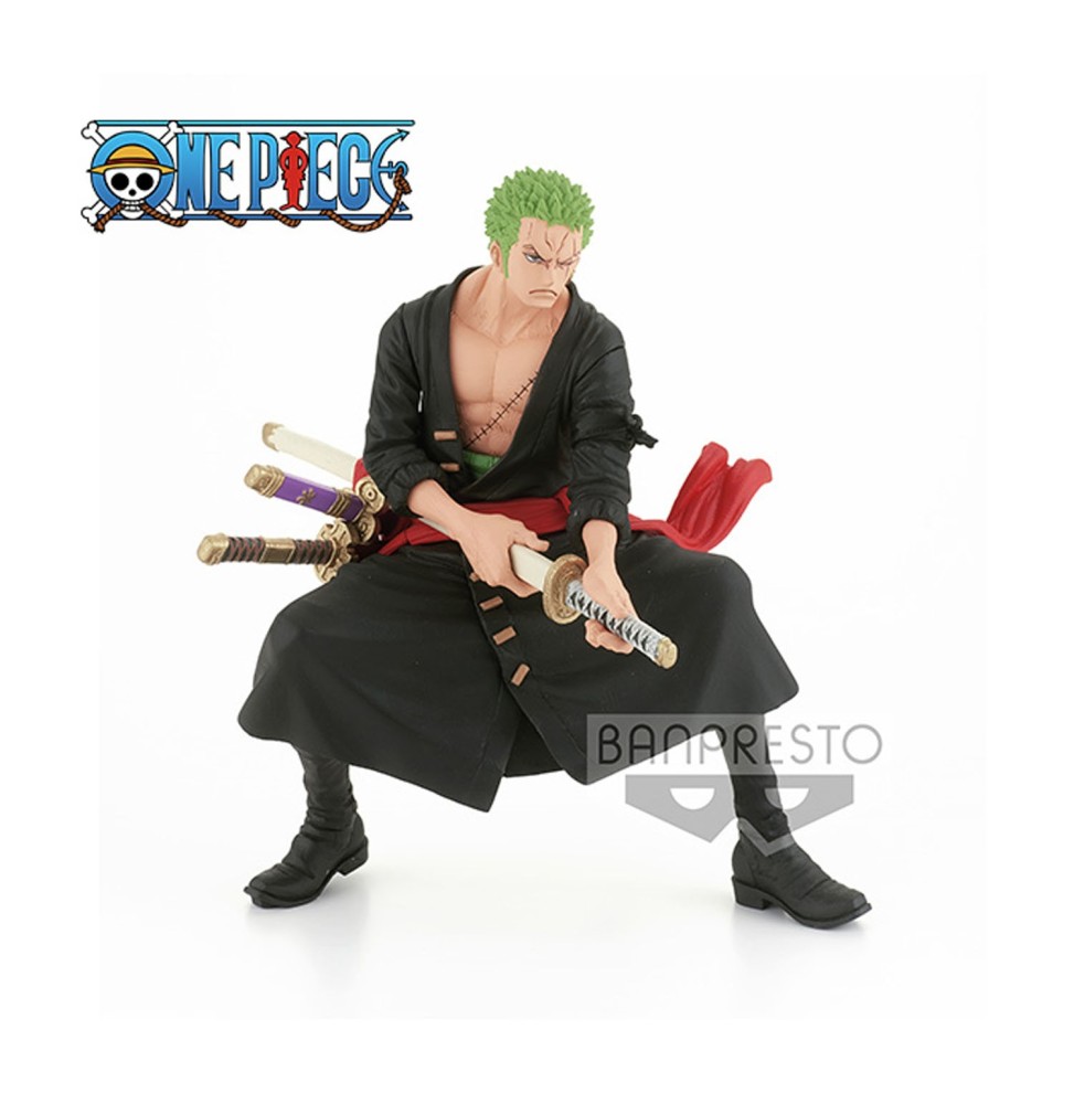 Figurine One Piece - Zoro Wanokuni II King Of Artist 18cm