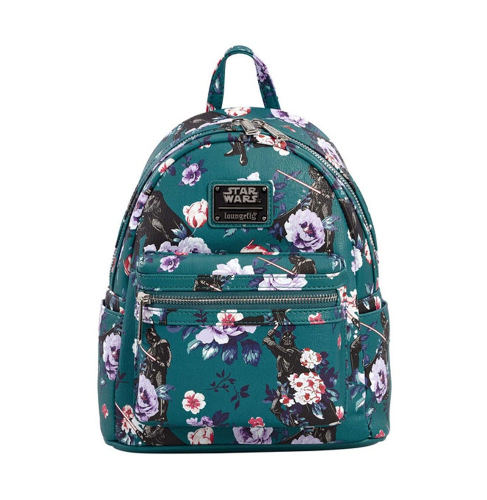 Mini Sac A Dos Star Wars - Darth Vader Floral