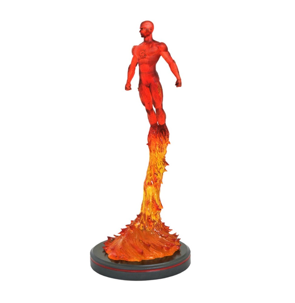 Statue Marvel - Human Torch Premier Collection 35cm