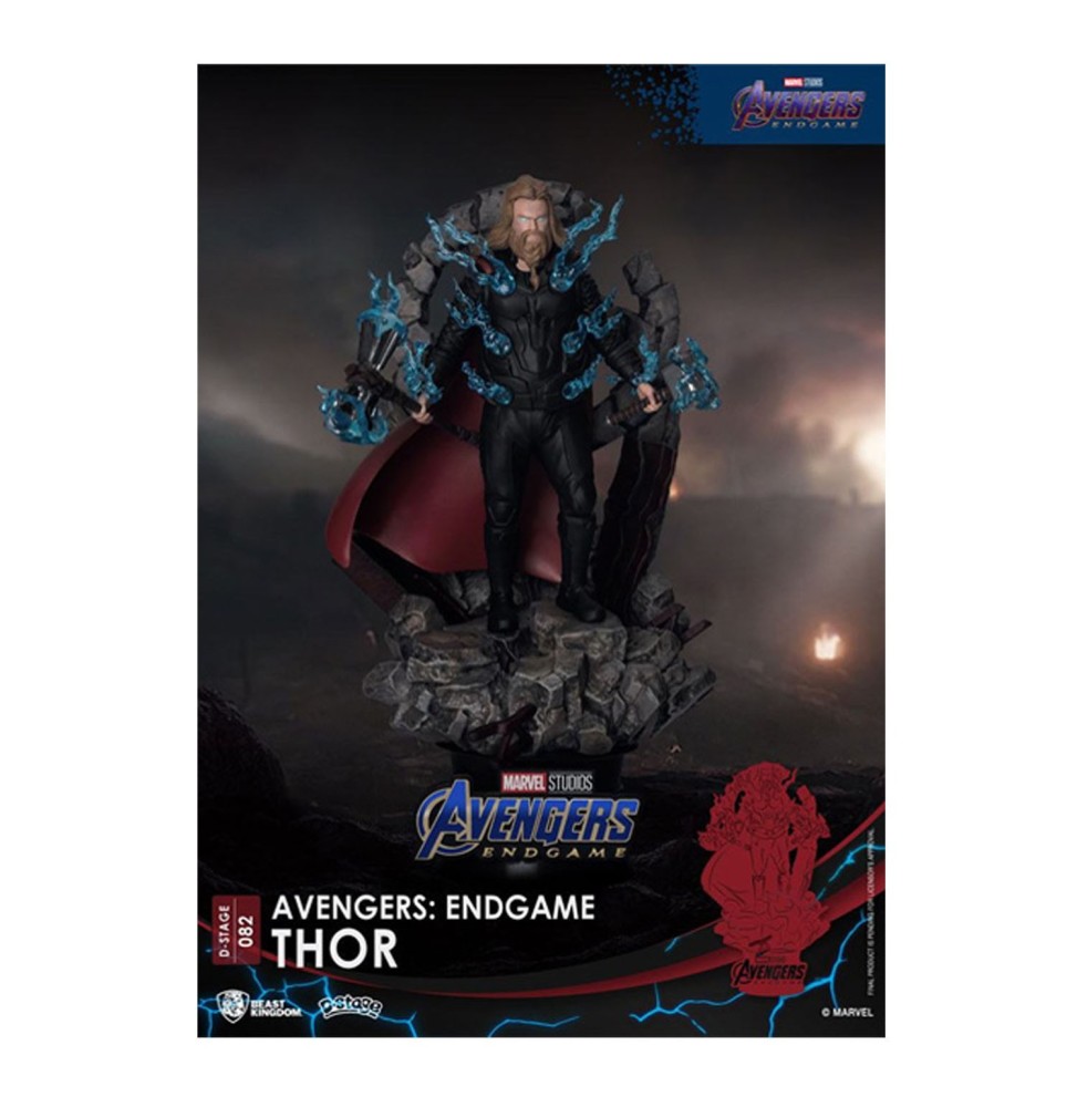 Diorama Marvel - Avengers Endgame Thor D-Stage 16cm