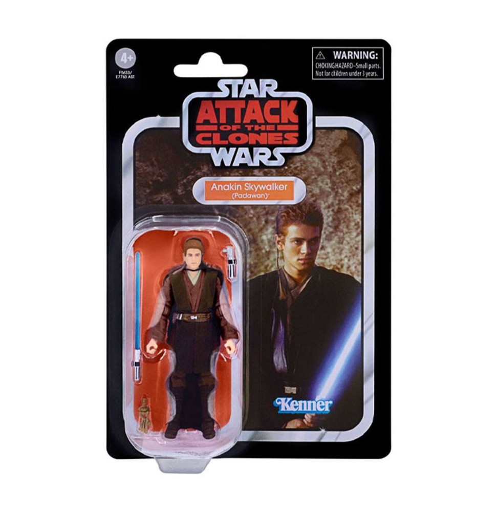 Figurine Star Wars - Anakin Skywalker Padawan Vintage 10cm