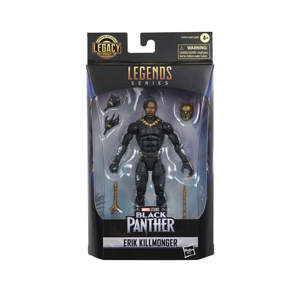 Figurine Marvel Legends - Erik Killmonger 15cm