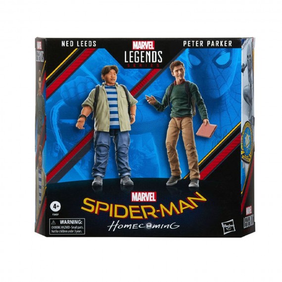 Figurine Marvel Legends Spider-Man Homecoming - 2 Pack Ned Leeds & Peter Parker 15cm