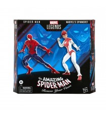 Figurine Marvel Legends Spider-Man - 2 Pack Spider-Man & Spinneret 15cm