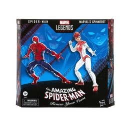 Figurine Marvel Legends Spider-Man - 2 Pack Spider-Man & Spinneret 15cm