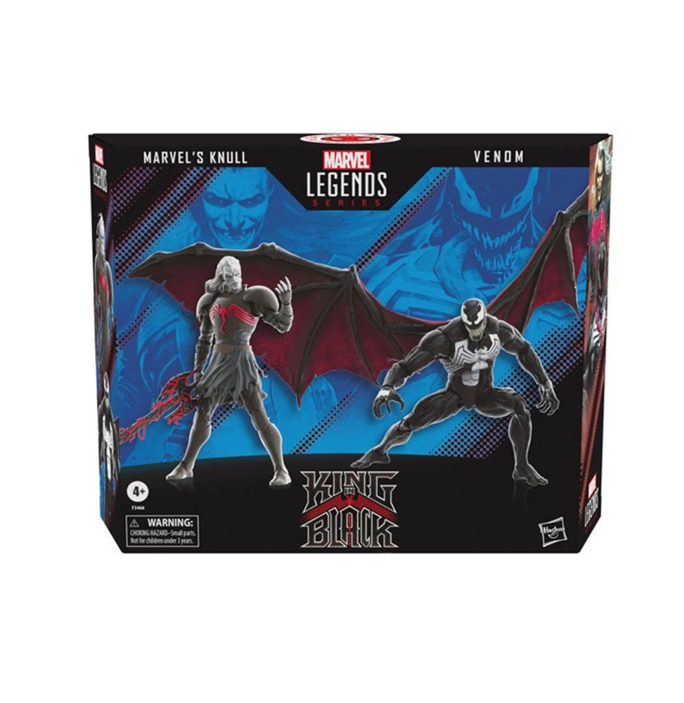 Figurine Marvel Legends King In Black - 2 Pack Marvel's Knull & Venom 15cm