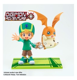 Figurine Digimon - Takeru & Patamon 11cm