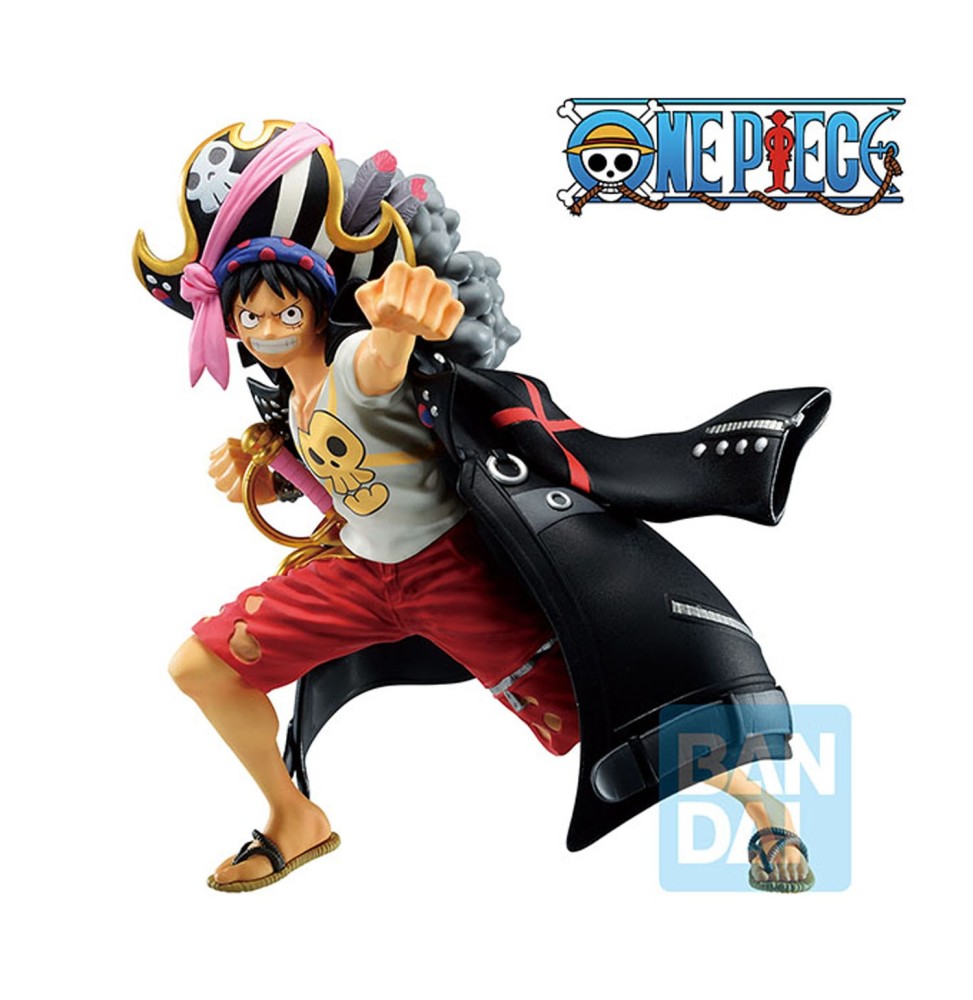 Figurine One Piece Movie Red - Monkey.D.Luffy Ichibansho 13cm