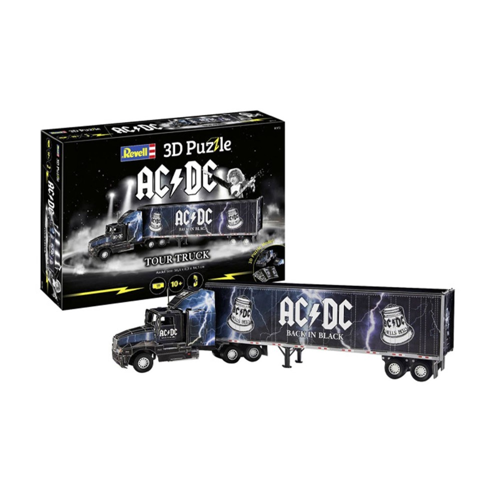 Puzzle 3D AC/DC - AC/DC Black In Black Truck Tour 58cm