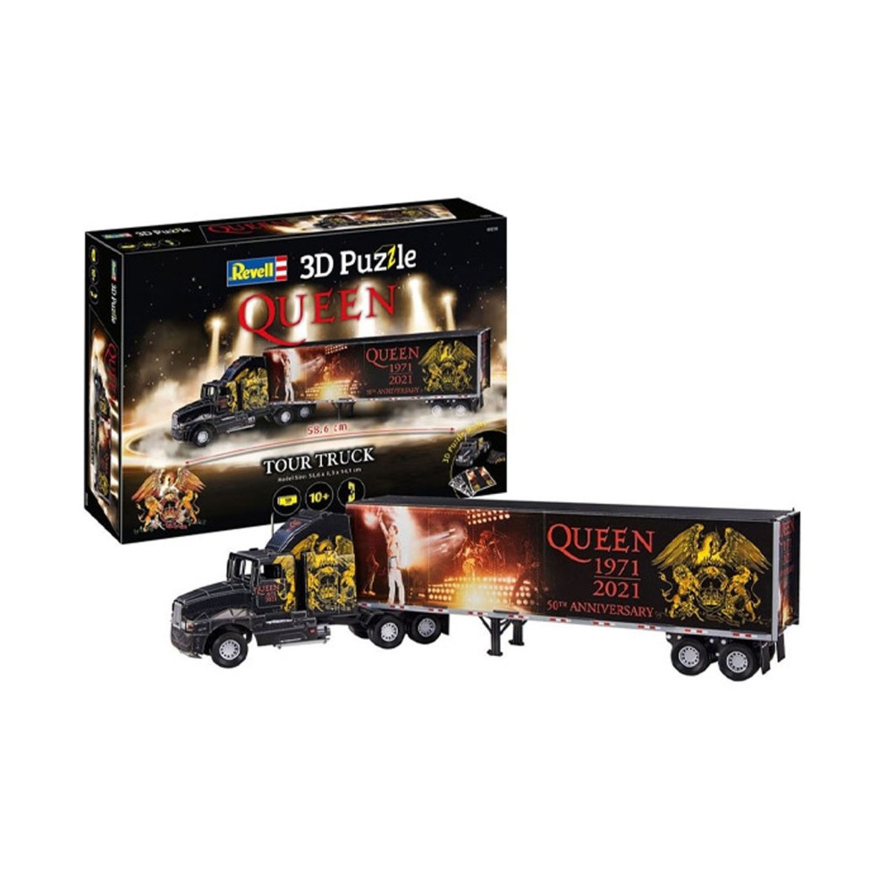 Puzzle 3D Queen - Queen Truck Tour 58cm