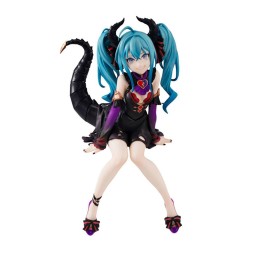 Figurine Vocaloid - Hatsune Villain Ver Noodle Stopper Color Variation 16cm