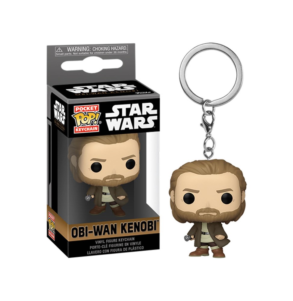 Porte-clé Obi-Wan Kenobi - Obi-Wan Kenobi Pocket Pop 4cm