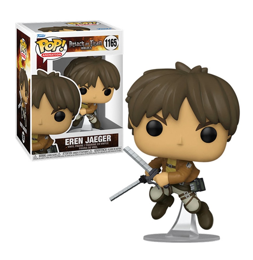 Figurine Attaque des Titans - Eren Yeager Pop 10cm