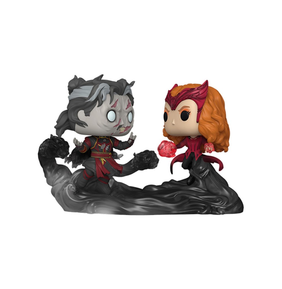 Figurine Marvel Dr Strange Multiverse Of Madness - Dead Strange & The Scarlet Witch Pop 10cm