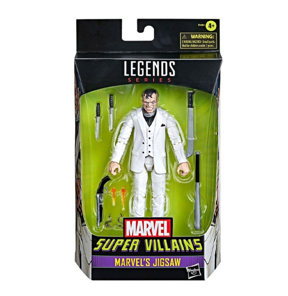 Figurine Marvel Legends Super Villains - Jigsaw 15cm