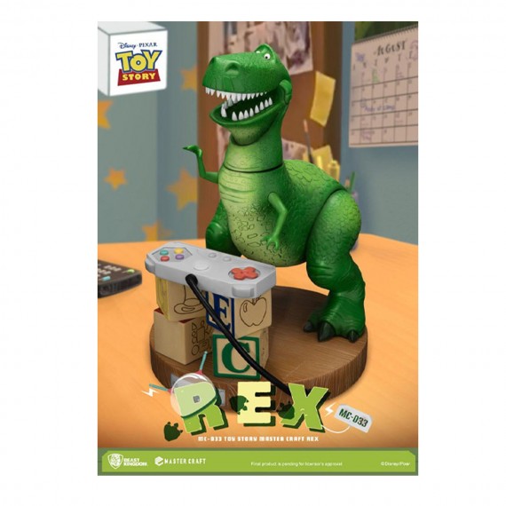 Statue Disney Toy Story - Rex Master Craft 33cm