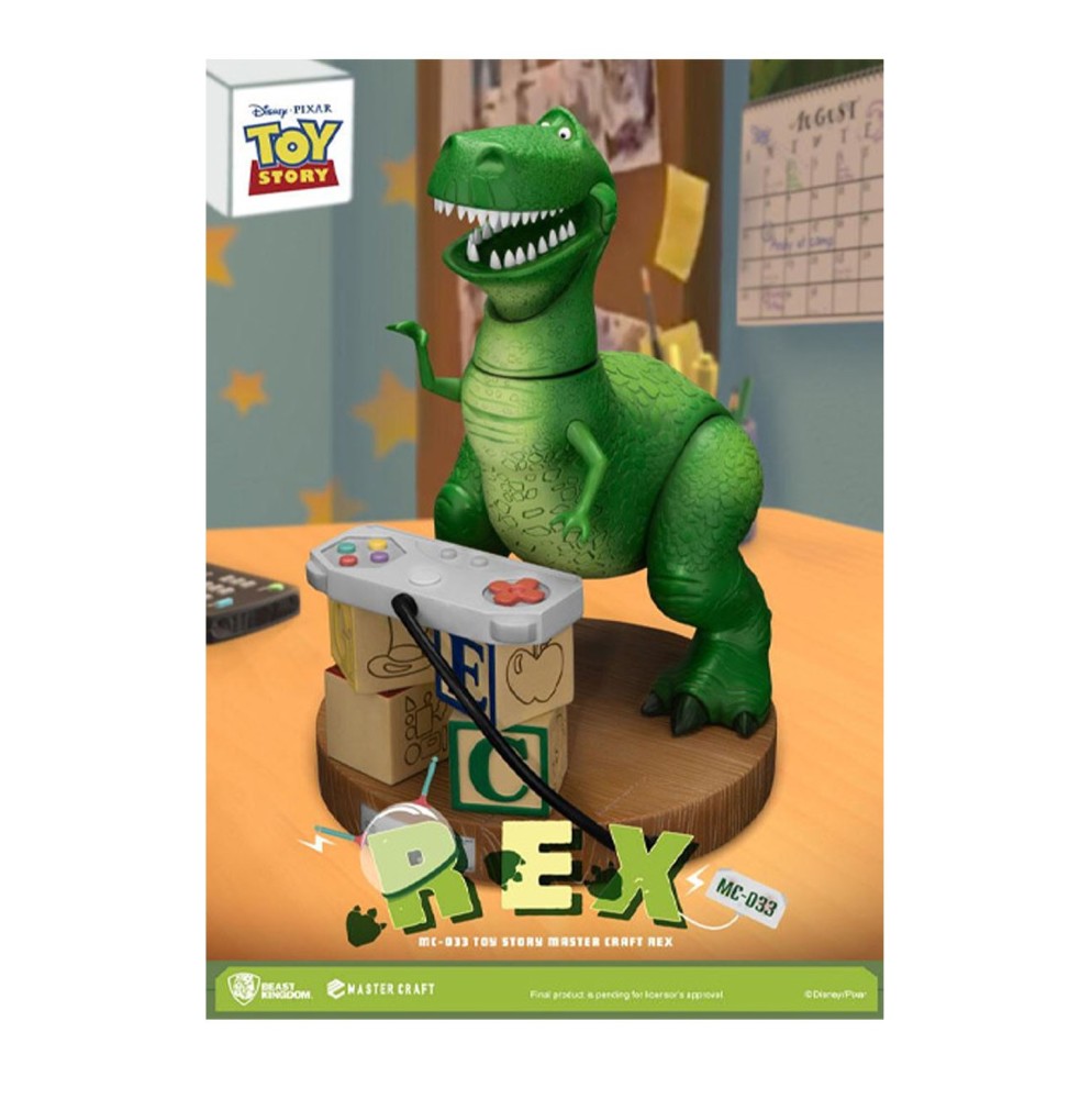 Statue Disney Toy Story - Rex Master Craft 33cm