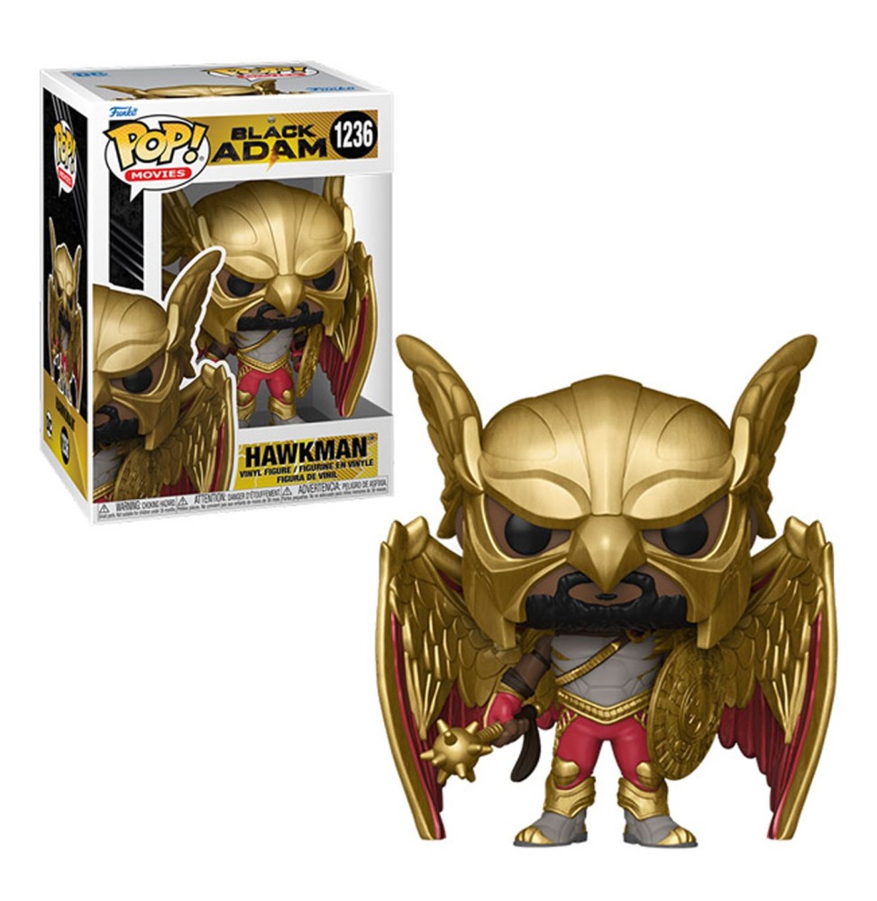 Figurine DC Black Adam - Hawkman Pop 10cm