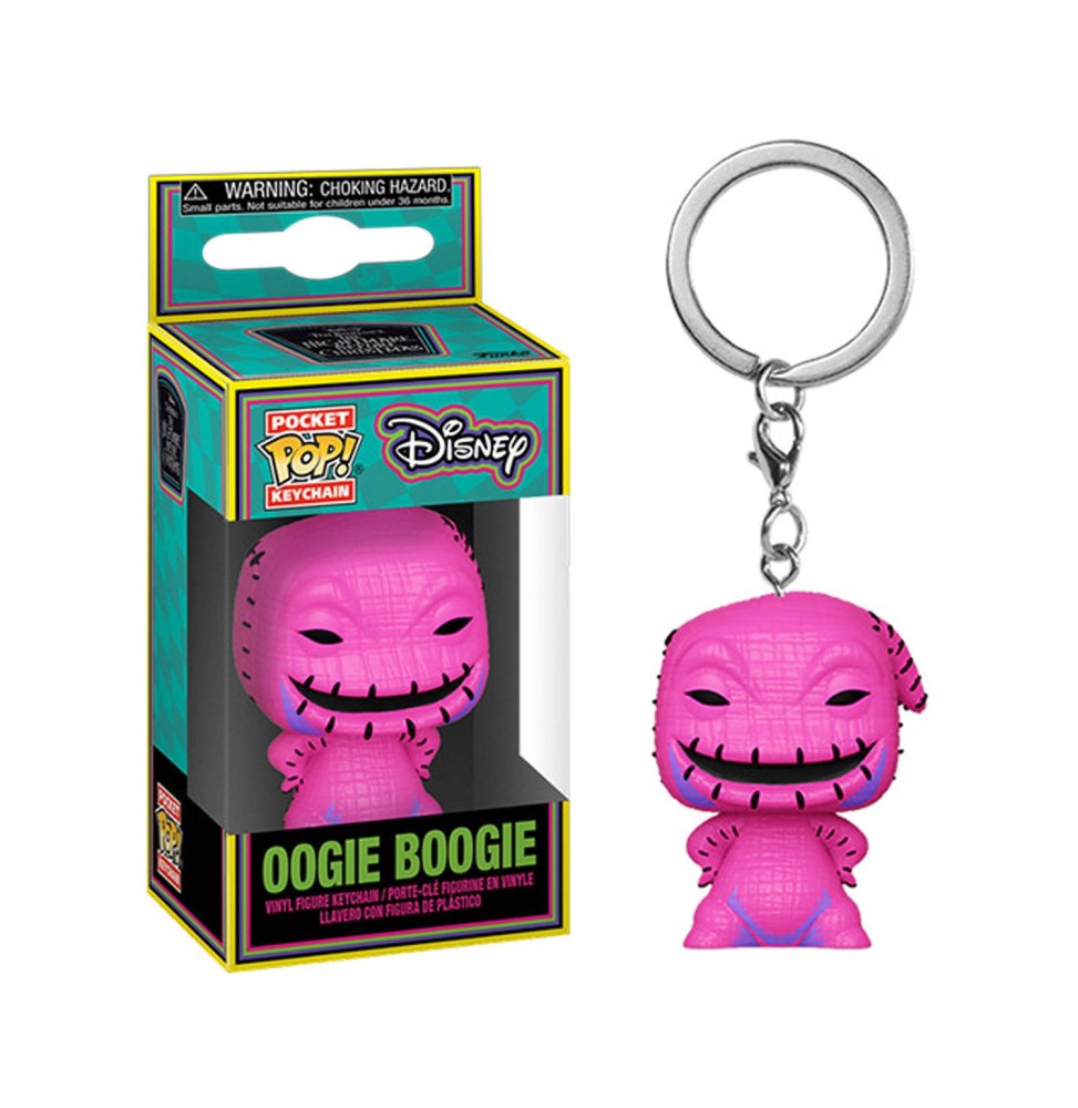 Porte Clé NBX - Oogie Blacklight Pocket Pop 4cm