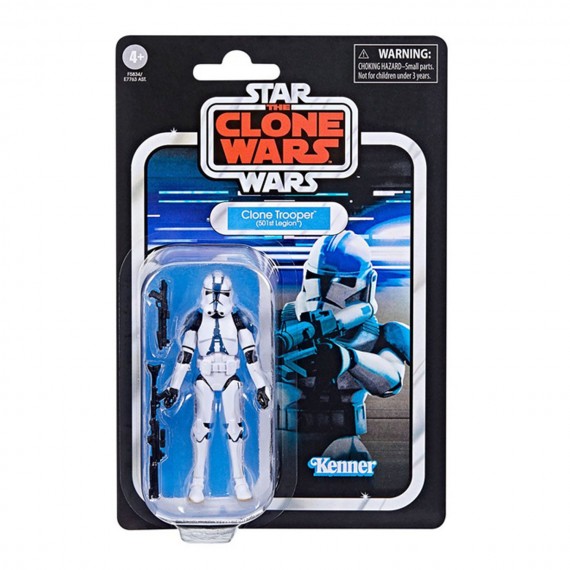 Figurine Star Wars Clone Wars - Clone Trooper 501st Legion Vintage 10cm