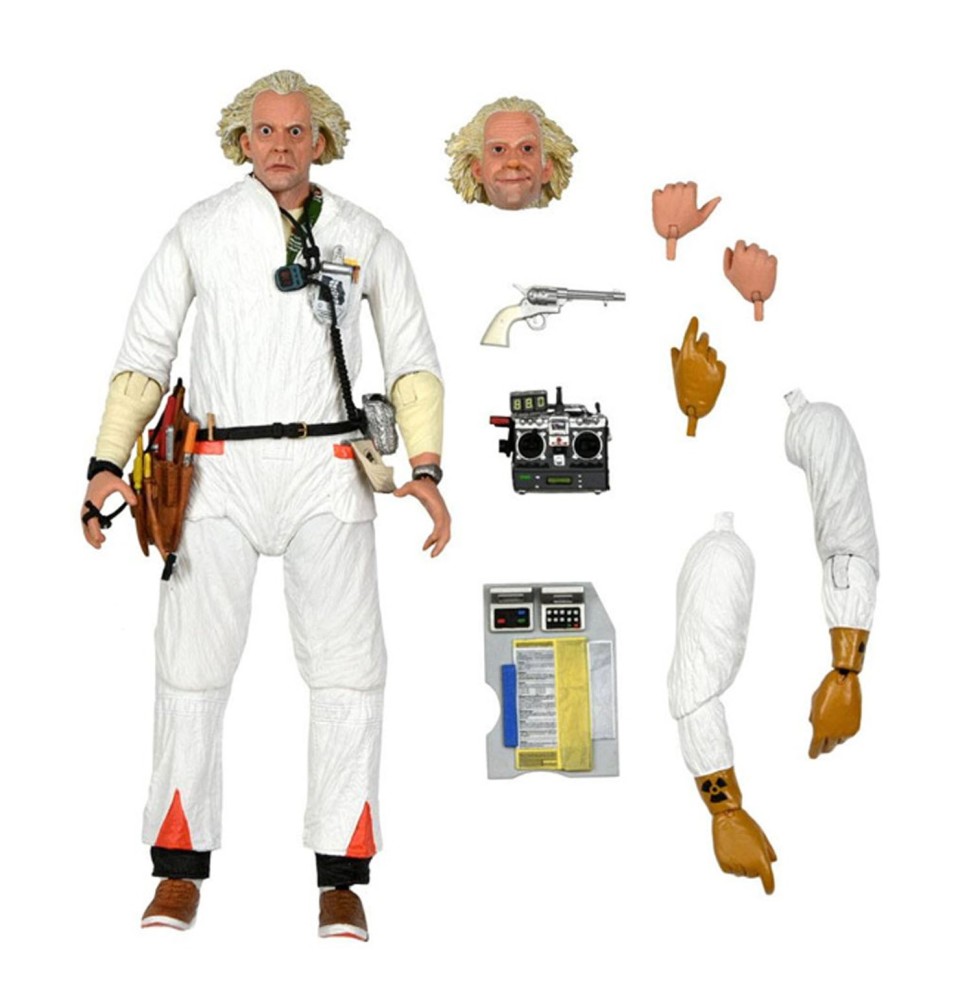 Figurine Retour vers le Futur - Ultimate Doc Brown 1985 18cm