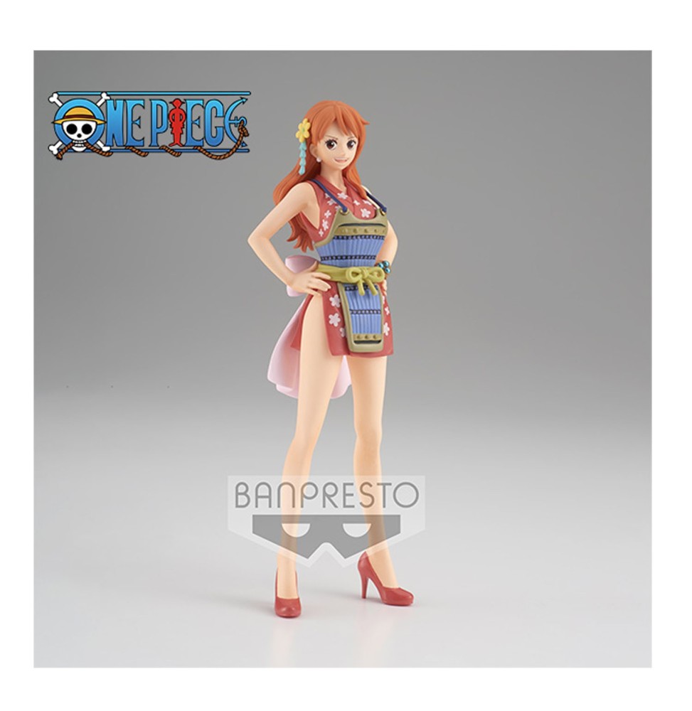 Figurine One Piece - Nami Grandline Lady Wanokuni DXF 16cm